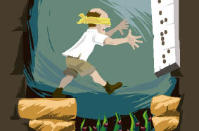 AccessiJeux - La pyramide des sens : L'Aventure Braille